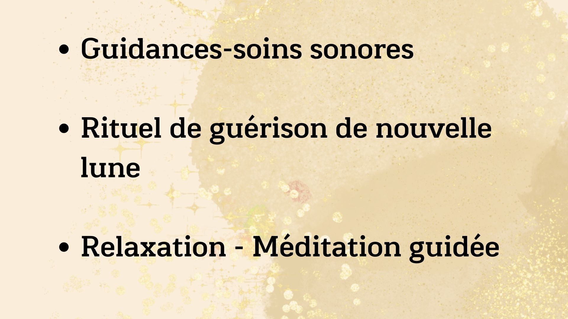 guidance soins sonores